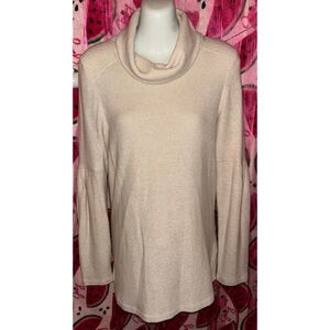 🤍 Anthropologie Cozy Cowl Neck Sweater